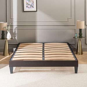 Olympe Literie Sommier à Lattes en Bois 120x190 cm avec Pieds – Cadre de Lit Robuste et Stable – Hauteur 30 cm – Facile à Monter – Gris Anthracite - Publicité Olympe Literie Sommier à Lattes en Bois 120x190 cm avec Pieds – Cadre de Lit Robuste et Stable – Hauteur 30 cm – Facile à Monter – Gris Anthracite - Publicité