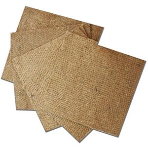 Ferme du Moutta Lot de 5 Tapis/Matelas d'humidité en Chanvre pour lombricomposteur (TinyWorm, WORMcube, City-Worms, etc) Carré 33 x 33 cm - Publicité Ferme du Moutta Lot de 5 Tapis/Matelas d'humidité en Chanvre pour lombricomposteur (TinyWorm, WORMcube, City-Worms, etc) Carré 33 x 33 cm - Publicité