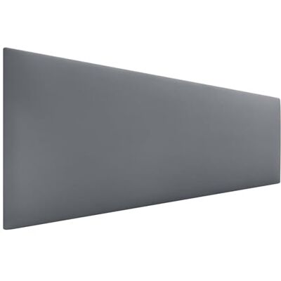 DHOME Tête de lit en Similicuir ou Tissu AQUALINE Tête de lit Lisse Tête de lit tapissée Lit de Luxe (Similicuir Gris, 135cm (Lits 120/135/140)) - Publicité DHOME Tête de lit en Similicuir ou Tissu AQUALINE Tête de lit Lisse Tête de lit tapissée Lit de Luxe (Similicuir Gris, 135cm (Lits 120/135/140)) - Publicité
