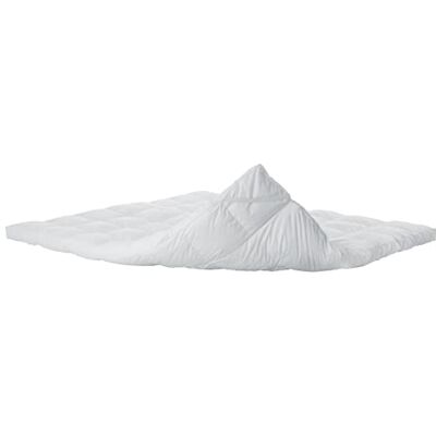 LUCID Surmatelas 140x200 cm Ultra Doux de 7,5 cm en Microfibre Percale de Coton douce et respirante Avec Sangles de Fixation Oeko-Tex Protege matelas 2 personnes - Publicité LUCID Surmatelas 140x200 cm Ultra Doux de 7,5 cm en Microfibre Percale de Coton douce et respirante Avec Sangles de Fixation Oeko-Tex Protege matelas 2 personnes - Publicité