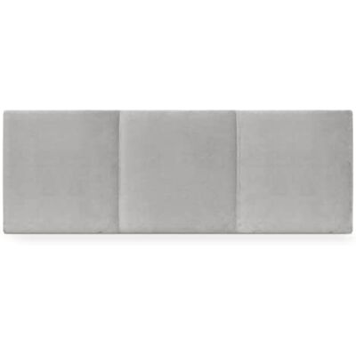 DHOME Tête de lit en Velours Haut DE Gamme Moderne Modulaire Lisse Sophistiqué Tête de lit tapissée Chambre à Coucher de Luxe Literie tapissée (Velours Gris Clair, 145x50cm (135/140)) - Publicité DHOME Tête de lit en Velours Haut DE Gamme Moderne Modulaire Lisse Sophistiqué Tête de lit tapissée Chambre à Coucher de Luxe Literie tapissée (Velours Gris Clair, 145x50cm (135/140)) - Publicité
