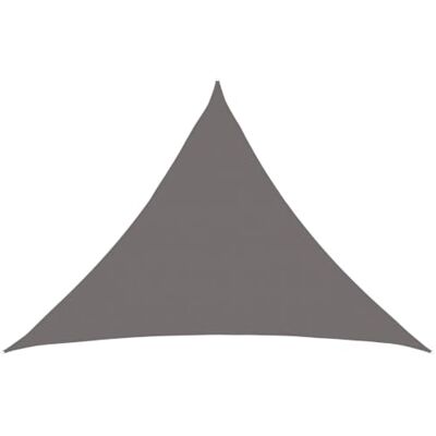 Voile d'ombrage triangulaire 160 g/m² gris clair 3x4x5 m HDPE résistant aux UV - Sonnensegel - Publicité Voile d'ombrage triangulaire 160 g/m² gris clair 3x4x5 m HDPE résistant aux UV - Sonnensegel - Publicité