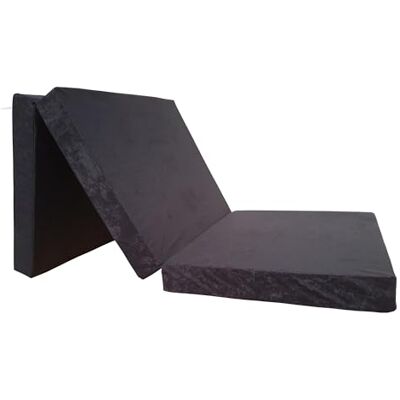 Natalia Spzoo Une chauffeuse Pliable 190 x 90 x 8 cm (Noir 0001) - Publicité Natalia Spzoo Une chauffeuse Pliable 190 x 90 x 8 cm (Noir 0001) - Publicité