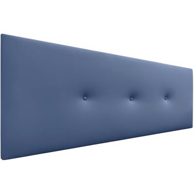 DHOME Tête de Lit en Similicuir ou Tissu Acualine Haut de Gamme avec Boutons Rembourrés Luxe et Moderne pour Chambre à Coucher (Similicuir Bleu, 135x50cm pour Lits 120/135/140) - Publicité DHOME Tête de Lit en Similicuir ou Tissu Acualine Haut de Gamme avec Boutons Rembourrés Luxe et Moderne pour Chambre à Coucher (Similicuir Bleu, 135x50cm pour Lits 120/135/140) - Publicité