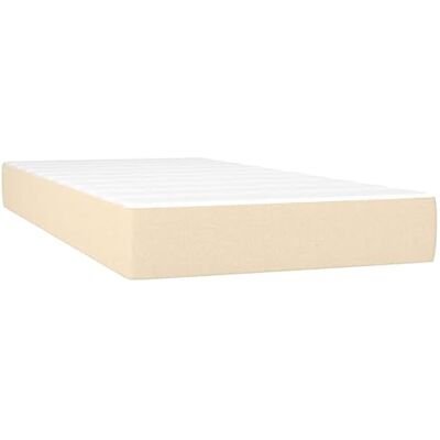 vidaXL Matelas de lit à Ressorts ensachés fermeté Moyenne Crème 90x200x20 - Publicité vidaXL Matelas de lit à Ressorts ensachés fermeté Moyenne Crème 90x200x20 - Publicité