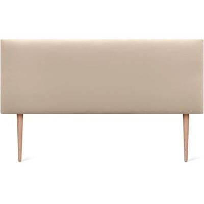Dhome Aqualine Polipiel Beige 160x105 Tête de lit - Publicité Dhome Aqualine Polipiel Beige 160x105 Tête de lit - Publicité