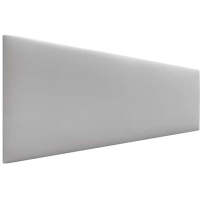 DHOME Tête de lit en Similicuir ou Tissu AQUALINE Lisse et Tapissée (Similicuir Gris Clair, 145cm (Lits 120/135/140)) - Publicité DHOME Tête de lit en Similicuir ou Tissu AQUALINE Lisse et Tapissée (Similicuir Gris Clair, 145cm (Lits 120/135/140)) - Publicité