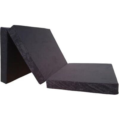 Natalia Spzoo Matelas d'appoint Pliant 198 x 80 x 10 cm Choix des Couleurs (Noir 0001) - Publicité Natalia Spzoo Matelas d'appoint Pliant 198 x 80 x 10 cm Choix des Couleurs (Noir 0001) - Publicité