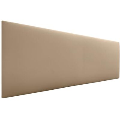 DHOME Tête de Lit en Similicuir ou Tissu AQUALINE Lit de Luxe (Similicuir Marron Clair, 145cm (Lits 120/135/140) Tapissée Lisse - Publicité DHOME Tête de Lit en Similicuir ou Tissu AQUALINE Lit de Luxe (Similicuir Marron Clair, 145cm (Lits 120/135/140) Tapissée Lisse - Publicité
