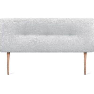 DHOME Tête de lit en Laine Naturelle avec Boutons et Pieds Tête de lit tapissée Chambre à Coucher Literie tapissée Winter Luxury (Leine Blanche, 135x105cm (120/135)) - Publicité DHOME Tête de lit en Laine Naturelle avec Boutons et Pieds Tête de lit tapissée Chambre à Coucher Literie tapissée Winter Luxury (Leine Blanche, 135x105cm (120/135)) - Publicité