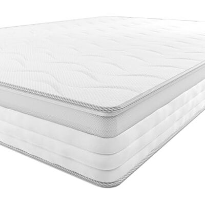 Matelas à ressorts ensachés Amazon Basics - Ferme Moyen - Publicité Matelas à ressorts ensachés Amazon Basics - Ferme Moyen - Publicité