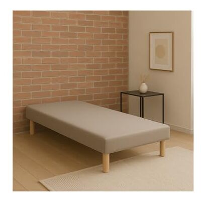 by sommiflex Sommier tapissier 90x190cm Gris cfrançais avec Pieds - Publicité by sommiflex Sommier tapissier 90x190cm Gris cfrançais avec Pieds - Publicité