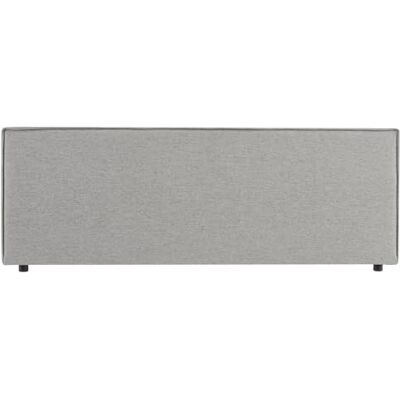 IDIMEX Tête de lit KLAO 160 rembourrée, en Tissu Polyester pour lit 160 cm, sur Pieds en Plastique, Gris - Publicité IDIMEX Tête de lit KLAO 160 rembourrée, en Tissu Polyester pour lit 160 cm, sur Pieds en Plastique, Gris - Publicité