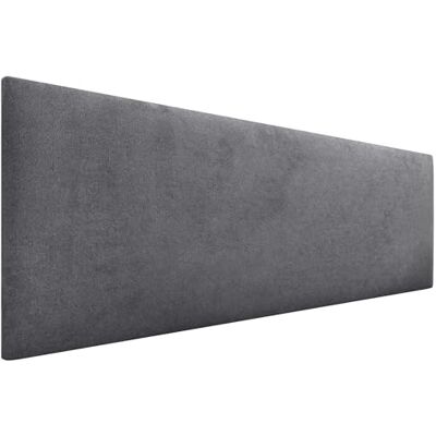 DHOME Tête de lit en Similicuir ou Tissu AQUALINE Tête de lit Lisse Tapissée Lit de Luxe (Tissu Gris Cendre, 145cm (Lits 120/135/140)) - Publicité DHOME Tête de lit en Similicuir ou Tissu AQUALINE Tête de lit Lisse Tapissée Lit de Luxe (Tissu Gris Cendre, 145cm (Lits 120/135/140)) - Publicité