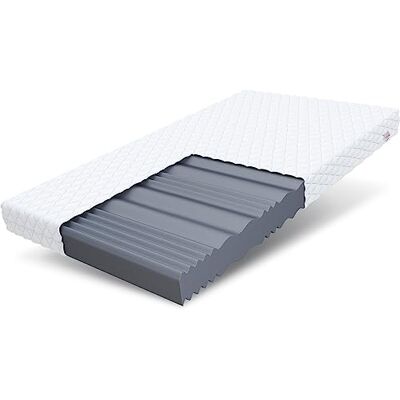 FDM Comfort Plus Matelas 120x200 cm Mousse à Mémoire de Forme Épaisseur 10 cm Fermeté H3 Matelas à Deux Faces 7 Zones de Confort Housse Lavable Oeko-TEX Hypoallergénique - Publicité FDM Comfort Plus Matelas 120x200 cm Mousse à Mémoire de Forme Épaisseur 10 cm Fermeté H3 Matelas à Deux Faces 7 Zones de Confort Housse Lavable Oeko-TEX Hypoallergénique - Publicité