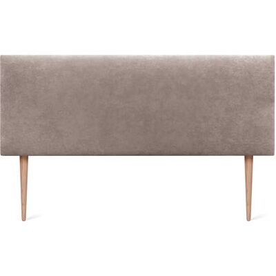 DHOME Tête de lit en Similicuir ou en Tissu AQUALINE Lisse avec Pieds, tête de lit tapissée pour lit de Luxe (145x105cm avec Pieds (Lits 120/135/140), Tissu Terre) - Publicité DHOME Tête de lit en Similicuir ou en Tissu AQUALINE Lisse avec Pieds, tête de lit tapissée pour lit de Luxe (145x105cm avec Pieds (Lits 120/135/140), Tissu Terre) - Publicité