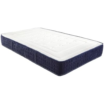 PEGANE Matelas réversible Campa 180x200 cm, en Mousse mémoire de Forme, indépendance du Couchage, mi-Ferme, Face été/Hiver, épaisseur 24 cm - Publicité PEGANE Matelas réversible Campa 180x200 cm, en Mousse mémoire de Forme, indépendance du Couchage, mi-Ferme, Face été/Hiver, épaisseur 24 cm - Publicité
