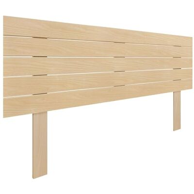 DHOME Tête de lit en Bois MDF Recyclé avec Pieds Lit Horizontal Style Palettes Quincaillerie Incluse (Bois Naturel, 160cm) - Publicité DHOME Tête de lit en Bois MDF Recyclé avec Pieds Lit Horizontal Style Palettes Quincaillerie Incluse (Bois Naturel, 160cm) - Publicité