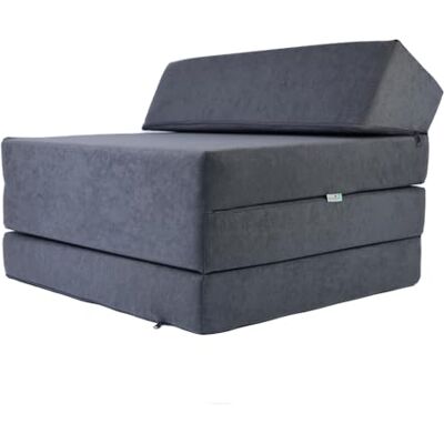 FORTISLINE Matelas Pliant 200 x 70 x 10 cm – Matelas d’Appoint en Mousse 3 Parties avec Housse Lavable – Matelas de Voyage et Camping pour Adulte – Fabriqué dans l’UE - Publicité FORTISLINE Matelas Pliant 200 x 70 x 10 cm – Matelas d’Appoint en Mousse 3 Parties avec Housse Lavable – Matelas de Voyage et Camping pour Adulte – Fabriqué dans l’UE - Publicité