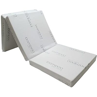 Natalia Spzoo Une chauffeuse Pliable Matelas Pliant (198 x 80 x 10cm) - Publicité Natalia Spzoo Une chauffeuse Pliable Matelas Pliant (198 x 80 x 10cm) - Publicité