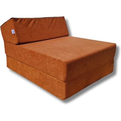Natalia Spzoo Matelas de Jeunesse lit Fauteuil futon Pliable Pliant Choix des Couleurs Longueur 160 cm (Marron Clair) - Publicité Natalia Spzoo Matelas de Jeunesse lit Fauteuil futon Pliable Pliant Choix des Couleurs Longueur 160 cm (Marron Clair) - Publicité