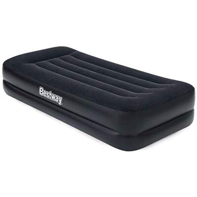 Bestway Lit Gonflable Matelas 1 Place 191 X 97 X 46 cm avec Pompe Électrique Intégrée - Publicité Bestway Lit Gonflable Matelas 1 Place 191 X 97 X 46 cm avec Pompe Électrique Intégrée - Publicité
