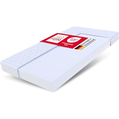 FDM Alto Matelas 160x200 cm Mousse à Mémoire de Forme Épaisseur 12 cm Fermeté H3 Matelas à Deux Faces 7 Zones de Confort Housse Lavable Oeko-TEX Hypoallergénique - Publicité FDM Alto Matelas 160x200 cm Mousse à Mémoire de Forme Épaisseur 12 cm Fermeté H3 Matelas à Deux Faces 7 Zones de Confort Housse Lavable Oeko-TEX Hypoallergénique - Publicité