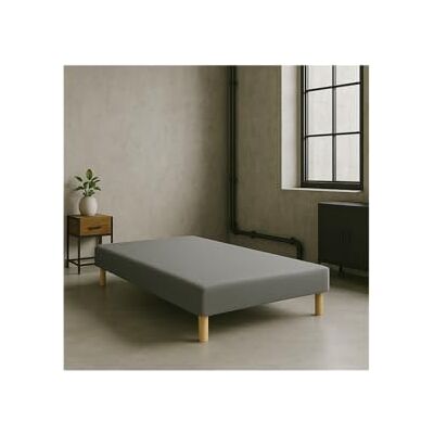 Sommiflex - Sommier Tapissier Gris 120x190 - Gris - 120x190 - Sommier Tapissier - Publicité Sommiflex - Sommier Tapissier Gris 120x190 - Gris - 120x190 - Sommier Tapissier - Publicité
