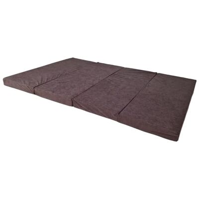 Natalia Spzoo Une chauffeuse Pliable 180 x 120 cm (1021 Marron) - Publicité Natalia Spzoo Une chauffeuse Pliable 180 x 120 cm (1021 Marron) - Publicité