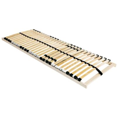 vidaXL Sommier à Lattes Marron 70 x 190 cm Bois de hêtre Massif - Publicité vidaXL Sommier à Lattes Marron 70 x 190 cm Bois de hêtre Massif - Publicité