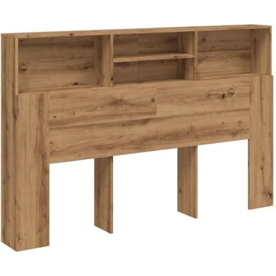 vidaXL Armoire à tête de lit Chêne Artisanal 180 x 19 x 103, - Publicité vidaXL Armoire à tête de lit Chêne Artisanal 180 x 19 x 103, - Publicité