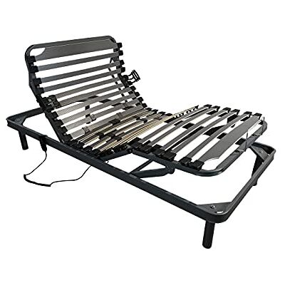 DUÉRMETE ONLINE Ergomedic Pro Lit articulé électrique 5 Plats, Cadre renforcé, fiable et Silencieux, Noir, 90 x 190 cm - Publicité DUÉRMETE ONLINE Ergomedic Pro Lit articulé électrique 5 Plats, Cadre renforcé, fiable et Silencieux, Noir, 90 x 190 cm - Publicité