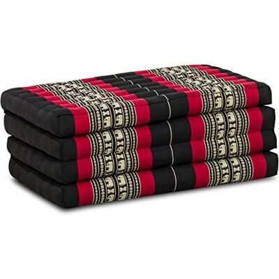 Livasia Matelas pliable durable en kapok 200x80x8cm Matelas d’invité, Matelas pliable pour camionnette, Tapis de yoga, Lit d’invité pliable, Chaise longue pour le jardin et le balcon (Noir/Éléphants) - Publicité Livasia Matelas pliable durable en kapok 200x80x8cm Matelas d’invité, Matelas pliable pour camionnette, Tapis de yoga, Lit d’invité pliable, Chaise longue pour le jardin et le balcon (Noir/Éléphants) - Publicité