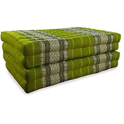 Livasia Matelas Pliable Durable en kapok 200x80x8cm Matelas d’invité, Matelas Pliable pour camionnette, Tapis de Yoga, Lit d’invité Pliable, Chaise Longue pour Le Jardin et Le Balcon (Vert) - Publicité Livasia Matelas Pliable Durable en kapok 200x80x8cm Matelas d’invité, Matelas Pliable pour camionnette, Tapis de Yoga, Lit d’invité Pliable, Chaise Longue pour Le Jardin et Le Balcon (Vert) - Publicité