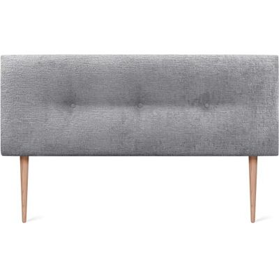 DHOME Tête de lit en Laine Naturelle avec Boutons et Pieds Tête de lit tapissée Chambre à Coucher Literie tapissée Winter Luxury (Leine Gris Clair, 145x105cm (140/135)) - Publicité DHOME Tête de lit en Laine Naturelle avec Boutons et Pieds Tête de lit tapissée Chambre à Coucher Literie tapissée Winter Luxury (Leine Gris Clair, 145x105cm (140/135)) - Publicité