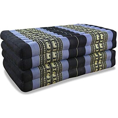 Livasia Matelas pliable durable en kapok 200x80x8cm Matelas d’invité, Matelas pliable pour camionnette, Tapis de yoga, Lit d’invité pliable, Chaise longue pour le jardin et le balcon (Bleu/Éléphants) - Publicité Livasia Matelas pliable durable en kapok 200x80x8cm Matelas d’invité, Matelas pliable pour camionnette, Tapis de yoga, Lit d’invité pliable, Chaise longue pour le jardin et le balcon (Bleu/Éléphants) - Publicité