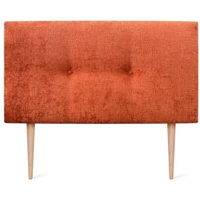DHOME Tête de lit en Laine Naturelle avec Boutons et Pieds Tête de lit tapissée Chambre à Coucher Literie tapissée Winter Luxury (Leine Orange, 90x105cm (80/90)) - Publicité DHOME Tête de lit en Laine Naturelle avec Boutons et Pieds Tête de lit tapissée Chambre à Coucher Literie tapissée Winter Luxury (Leine Orange, 90x105cm (80/90)) - Publicité