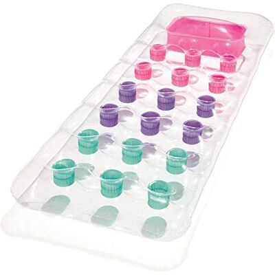 Bestway 43040 Matelas gonflable solaire avec fenêtre Transparent 188 x 71 cm - Publicité Bestway 43040 Matelas gonflable solaire avec fenêtre Transparent 188 x 71 cm - Publicité