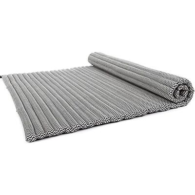 Leewadee Tapis Thai Enroulable Extra Large 190 x 145 cm Kapok 2 Personnes & Massage Thaï Alternative Futon - Publicité Leewadee Tapis Thai Enroulable Extra Large 190 x 145 cm Kapok 2 Personnes & Massage Thaï Alternative Futon - Publicité