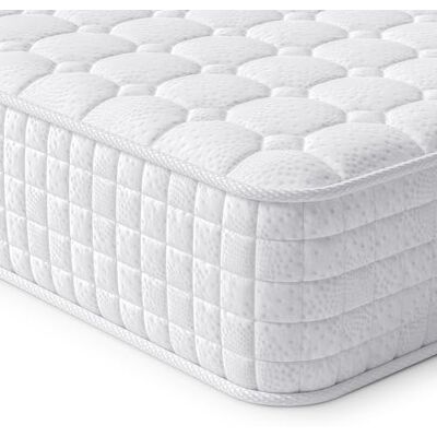 Vesgantti Matelas orthopédique à Ressorts ensachés Dureté H3-90 x 200 cm Fermeté Moyenne 7 Zones Matelas orthopédique à Ressorts ensachés Certifié Öko-Tex en Mousse Froide (Blanc, Haut - Publicité Vesgantti Matelas orthopédique à Ressorts ensachés Dureté H3-90 x 200 cm Fermeté Moyenne 7 Zones Matelas orthopédique à Ressorts ensachés Certifié Öko-Tex en Mousse Froide (Blanc, Haut - Publicité