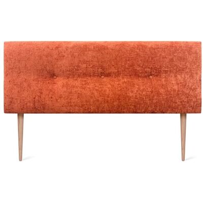 DHOME Tête de lit en Laine Naturelle avec Boutons et Pieds Tête de lit tapissée Chambre à Coucher Literie tapissée Winter Luxury (Leine Orange, 145x105cm (140/135)) - Publicité DHOME Tête de lit en Laine Naturelle avec Boutons et Pieds Tête de lit tapissée Chambre à Coucher Literie tapissée Winter Luxury (Leine Orange, 145x105cm (140/135)) - Publicité
