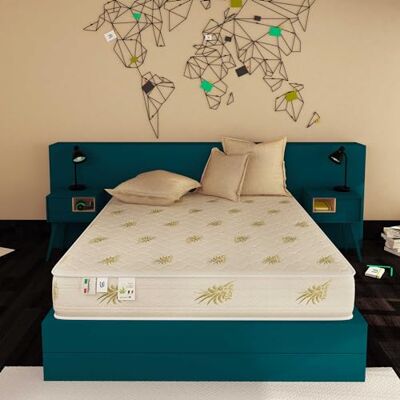 Baldiflex Matelas à mémoire de forme Emporio Easy 2.0, polyuréthane, blanc, 120 x 190 x 22 cm - Publicité Baldiflex Matelas à mémoire de forme Emporio Easy 2.0, polyuréthane, blanc, 120 x 190 x 22 cm - Publicité