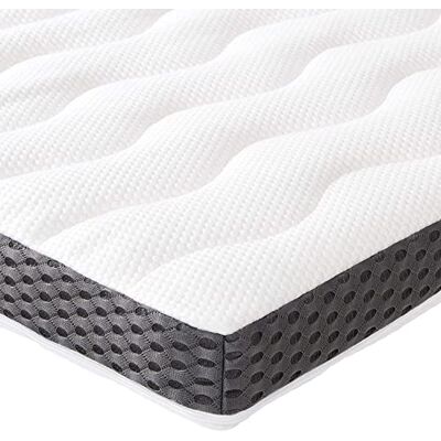 Housse de matelas en mousse à mémoire Amazon Basics - 160x190 cm - Publicité Housse de matelas en mousse à mémoire Amazon Basics - 160x190 cm - Publicité