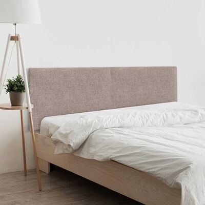 DHOME Tête de lit en Lin Naturel uni tapissée Chambre à Coucher Moderne Top Trending (Terrain, 190cm Double (Lits 180/190)) - Publicité DHOME Tête de lit en Lin Naturel uni tapissée Chambre à Coucher Moderne Top Trending (Terrain, 190cm Double (Lits 180/190)) - Publicité