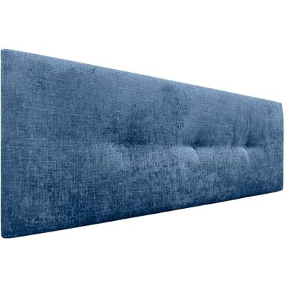 DHOME Tête de lit en Laine Naturelle avec Boutons Tête de lit tapissée Chambre à Coucher Literie tapissée Winter Luxury (Leine Bleue, 160x50cm (150/160)) - Publicité DHOME Tête de lit en Laine Naturelle avec Boutons Tête de lit tapissée Chambre à Coucher Literie tapissée Winter Luxury (Leine Bleue, 160x50cm (150/160)) - Publicité