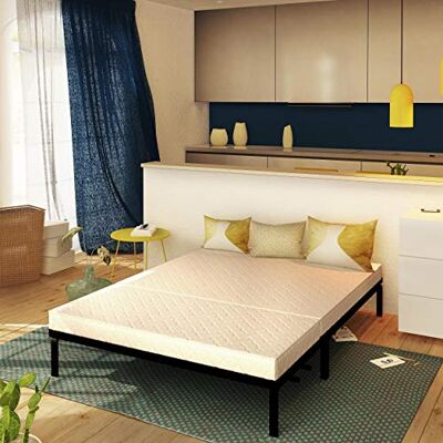Baldiflex Matelas BZ pour canapé lit Brio 140x190 cm, Mousse, avec 2 Plis, Épaisseur 10 cm, Revêtement Coton Orthopédique, Anti acarien - Publicité Baldiflex Matelas BZ pour canapé lit Brio 140x190 cm, Mousse, avec 2 Plis, Épaisseur 10 cm, Revêtement Coton Orthopédique, Anti acarien - Publicité