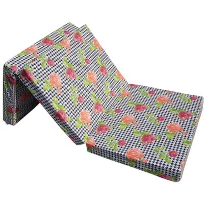 Natalia Spzoo Matelas lit futon Pliable Pliant 195 x 65 x 8 cm dans des Housses Multicolores (008) - Publicité Natalia Spzoo Matelas lit futon Pliable Pliant 195 x 65 x 8 cm dans des Housses Multicolores (008) - Publicité