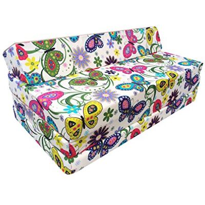 Natalia Spzoo Matelas Pliant Sofa pour Adultes et Enfants, Choix des Couleurs 200 cm de Long (Garden) - Publicité Natalia Spzoo Matelas Pliant Sofa pour Adultes et Enfants, Choix des Couleurs 200 cm de Long (Garden) - Publicité
