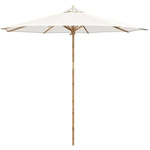 Parapluie de jardin Vidaxl Crème Blanc 270x260 cm Bambou - Parapluie de jardin - Publicité Parapluie de jardin Vidaxl Crème Blanc 270x260 cm Bambou - Parapluie de jardin - Publicité