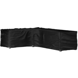 vidaXL Housse de salon de jardin en forme de L 16 œillets 210x260x80cm, housse de mobilier d'extérieur, housse de meubles de patio, housse de protection pour mobilier de jardin - Publicité vidaXL Housse de salon de jardin en forme de L 16 œillets 210x260x80cm, housse de mobilier d'extérieur, housse de meubles de patio, housse de protection pour mobilier de jardin - Publicité